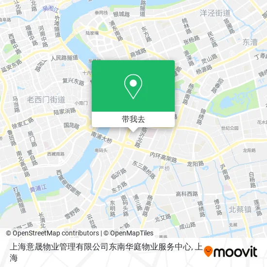 上海意晟物业管理有限公司东南华庭物业服务中心地图