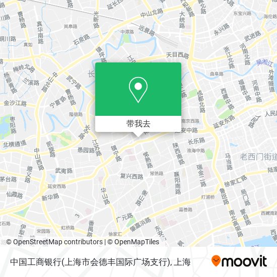 中国工商银行(上海市会德丰国际广场支行)地图