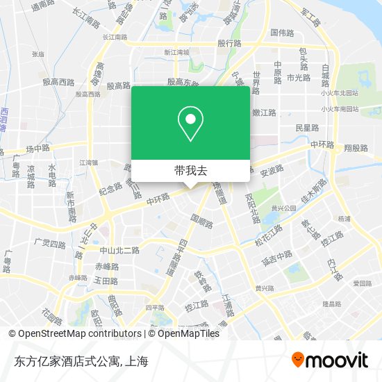 东方亿家酒店式公寓地图