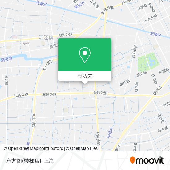 东方阁(楼梯店)地图