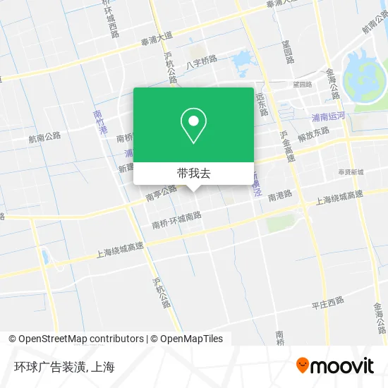 环球广告装潢地图