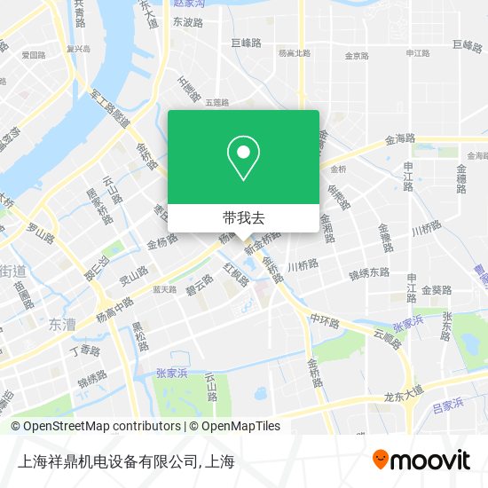 上海祥鼎机电设备有限公司地图