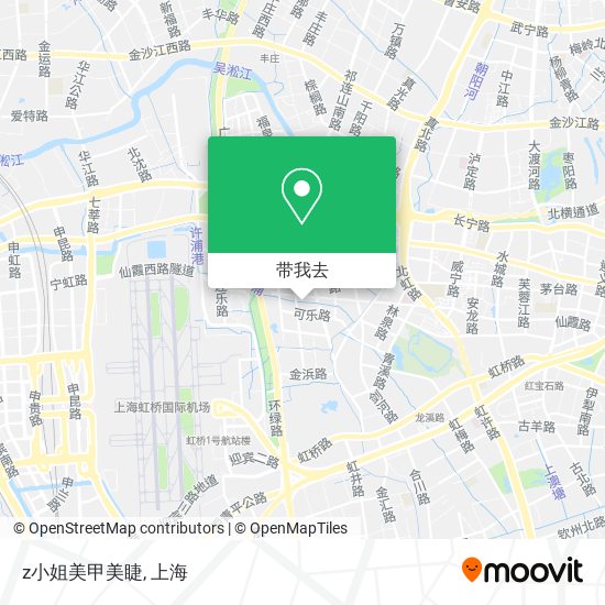 z小姐美甲美睫地图