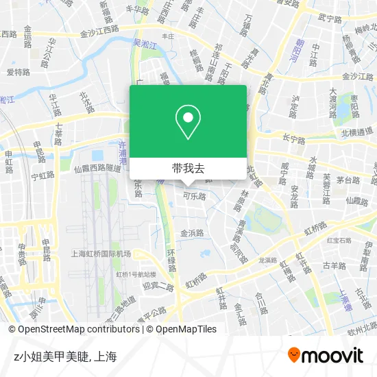 z小姐美甲美睫地图