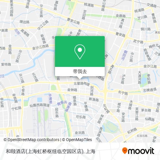 和颐酒店(上海虹桥枢纽临空园区店)地图