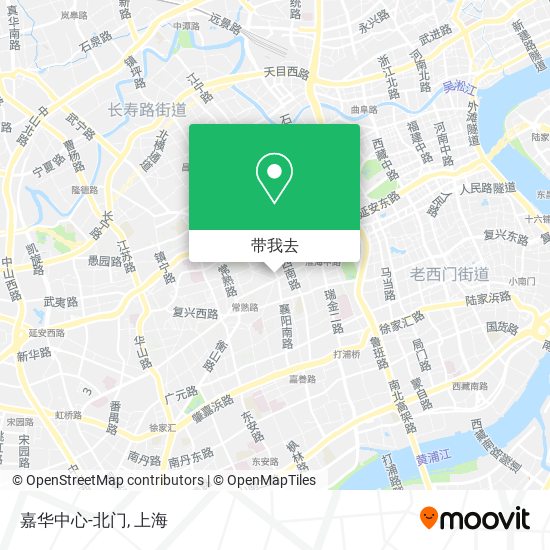 嘉华中心-北门地图