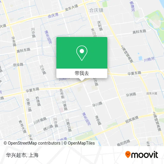 华兴超市地图