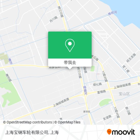 上海宝钢车轮有限公司地图
