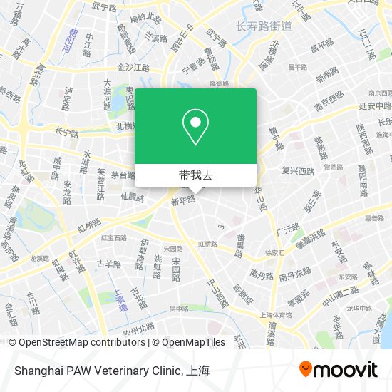 Shanghai PAW Veterinary Clinic地图