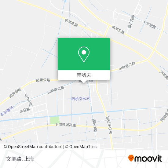 文鹏路地图