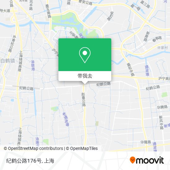 纪鹤公路176号地图