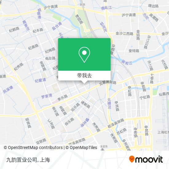 九韵置业公司地图