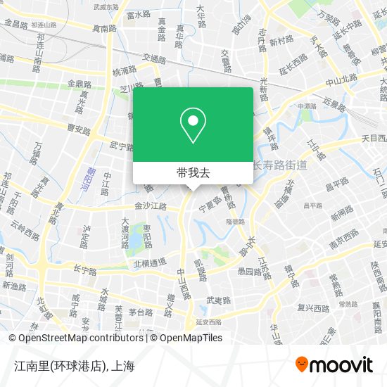 江南里(环球港店)地图