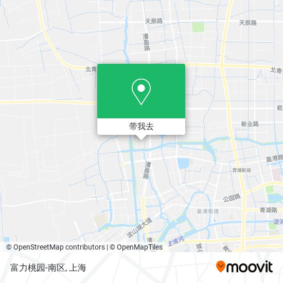 富力桃园-南区地图