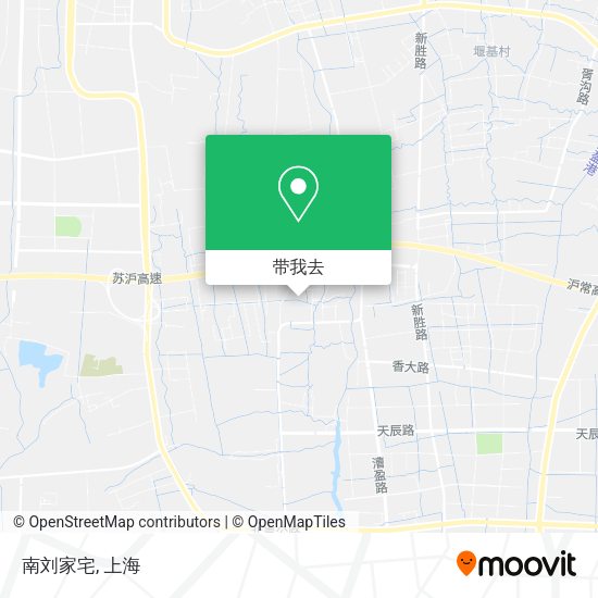 南刘家宅地图