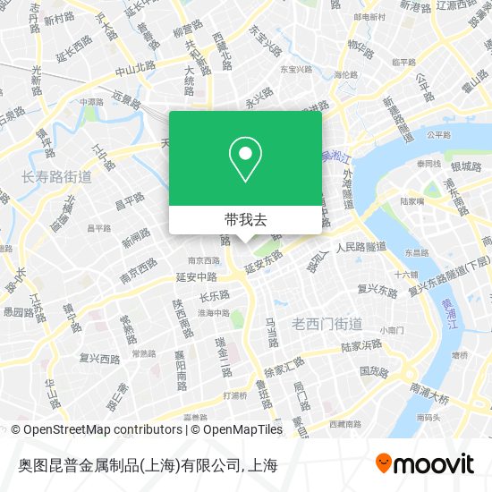 奥图昆普金属制品(上海)有限公司地图