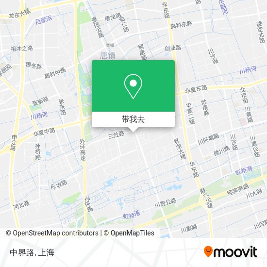 中界路地图