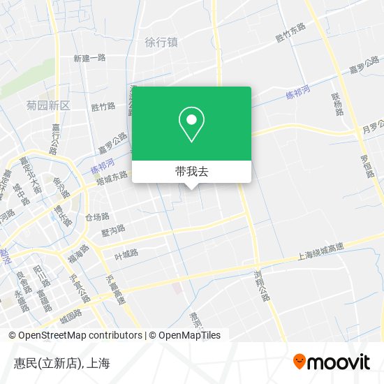 惠民(立新店)地图