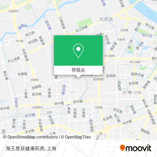 海王星辰健康药房地图