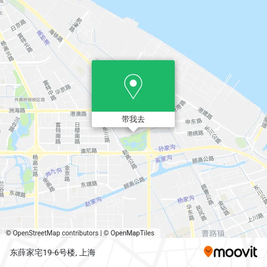 东薛家宅19-6号楼地图