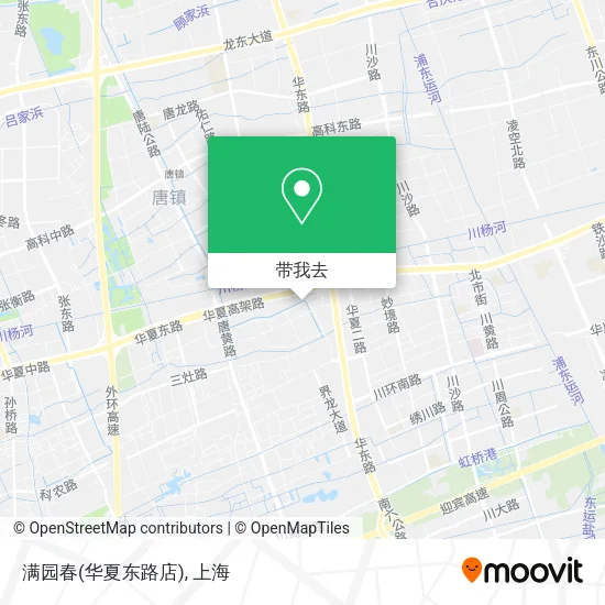 满园春(华夏东路店)地图
