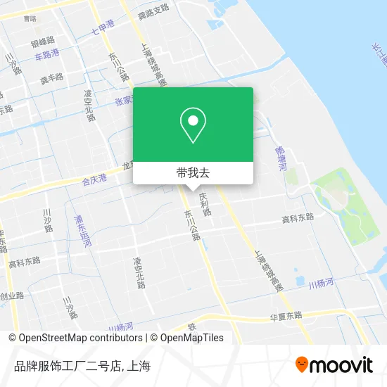 品牌服饰工厂二号店地图