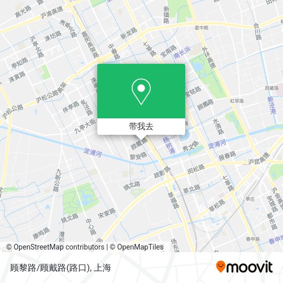 顾黎路/顾戴路(路口)地图