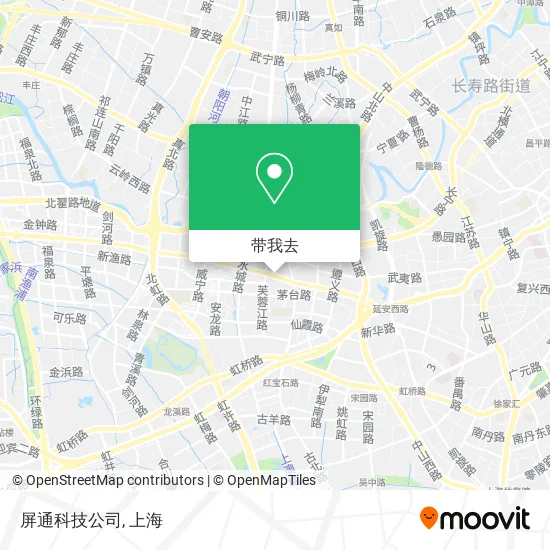 屏通科技公司地图