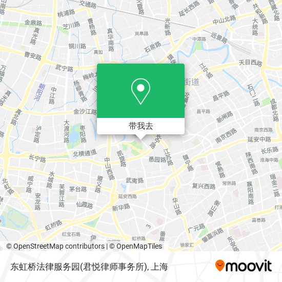 东虹桥法律服务园(君悦律师事务所)地图