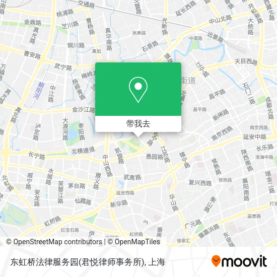 东虹桥法律服务园(君悦律师事务所)地图