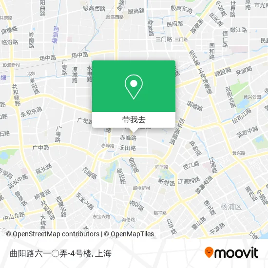 曲阳路六一〇弄-4号楼地图