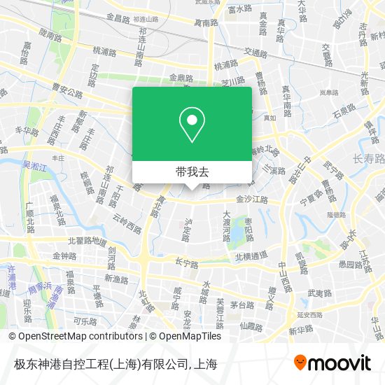 极东神港自控工程(上海)有限公司地图