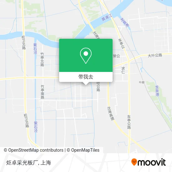 炬卓采光板厂地图