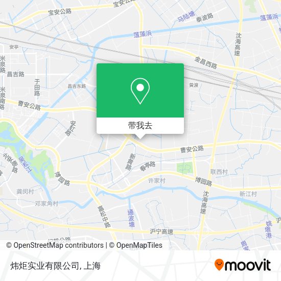 炜炬实业有限公司地图