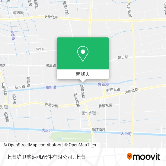 上海沪卫柴油机配件有限公司地图