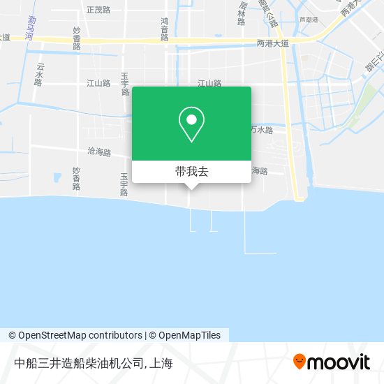 中船三井造船柴油机公司地图