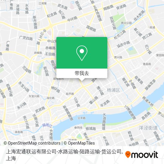 上海宏通联运有限公司-水路运输-陆路运输-货运公司地图