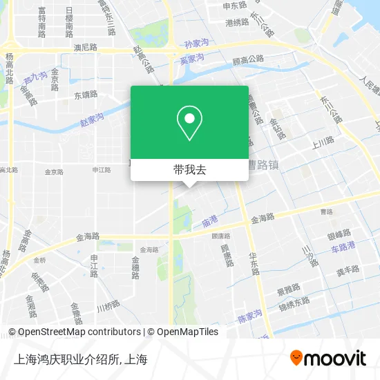 上海鸿庆职业介绍所地图