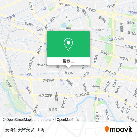 爱玛仕美容美发地图