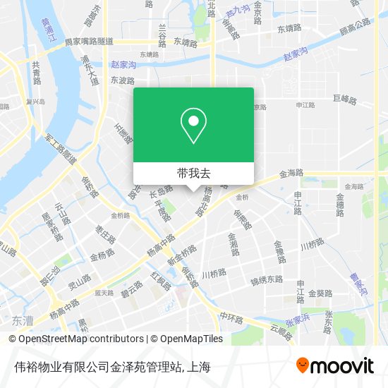 伟裕物业有限公司金泽苑管理站地图