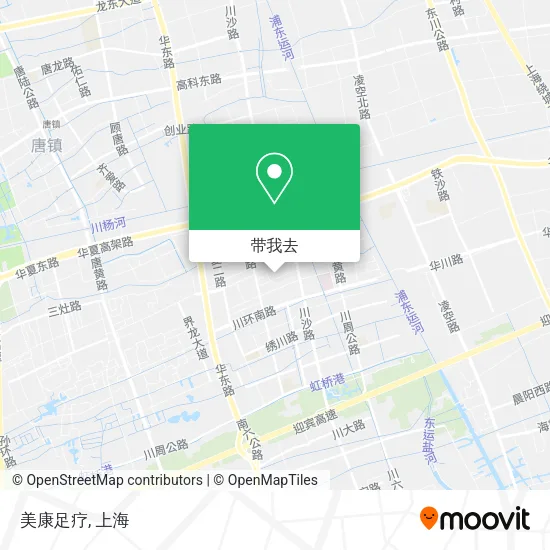 美康足疗地图