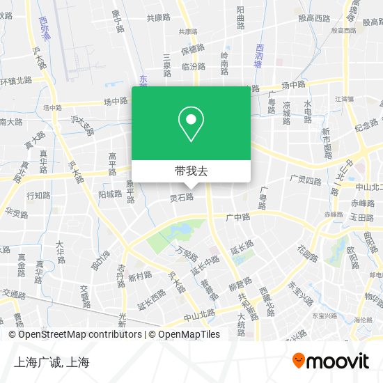 上海广诚地图