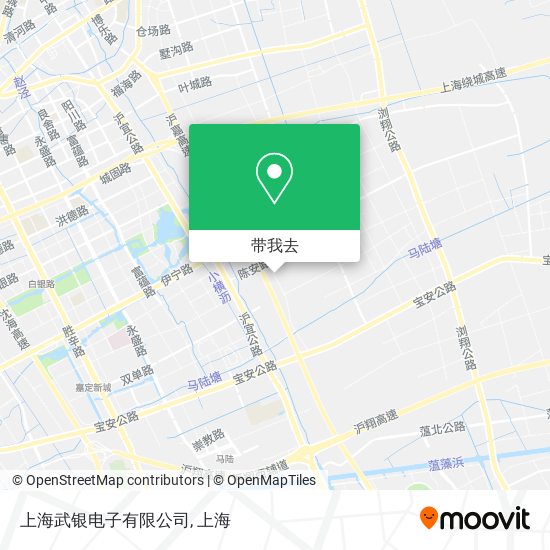 上海武银电子有限公司地图