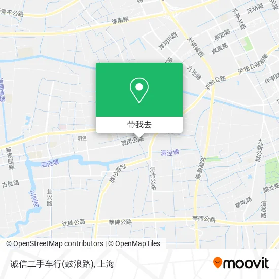 诚信二手车行(鼓浪路)地图