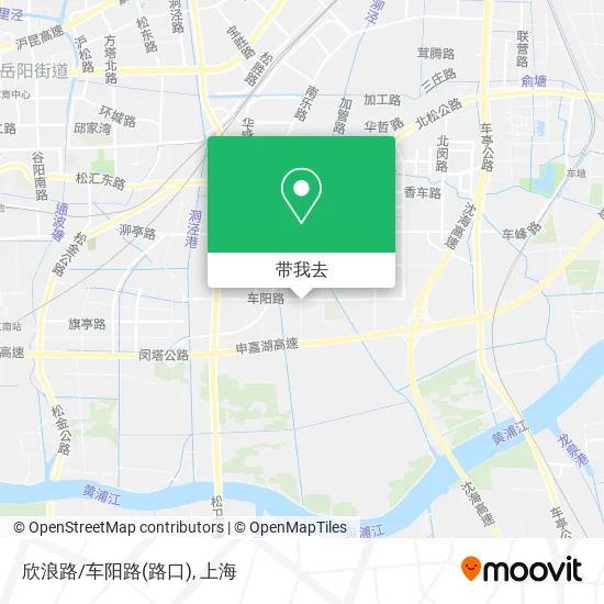 欣浪路/车阳路(路口)地图