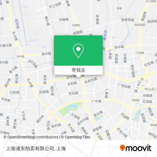 上海浦东拍卖有限公司地图