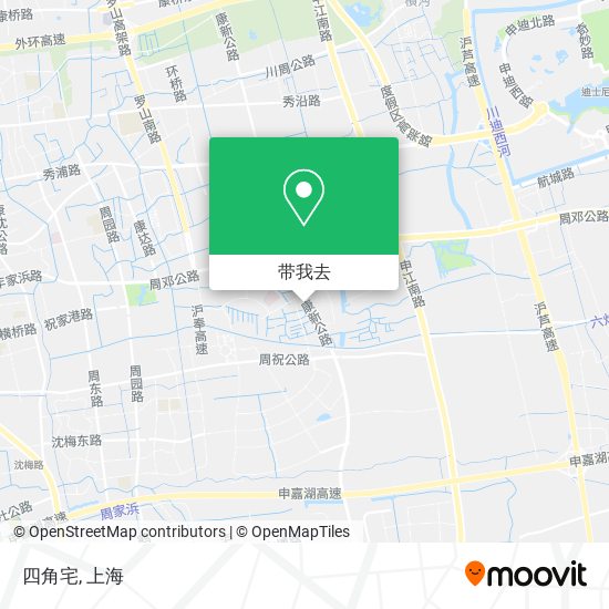 四角宅地图