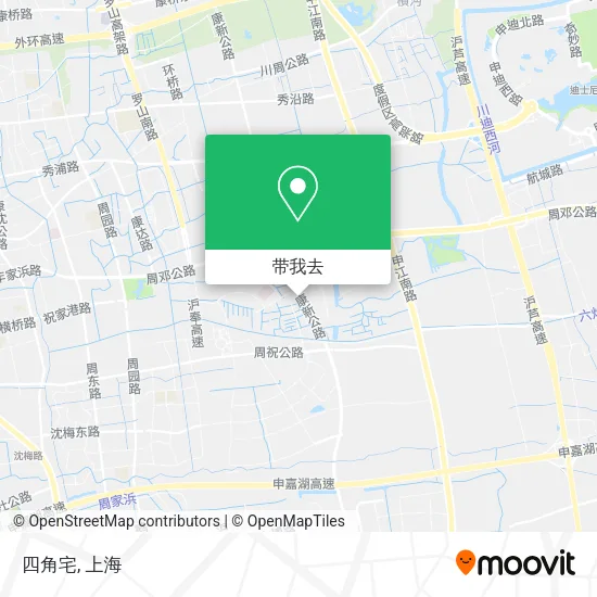 四角宅地图