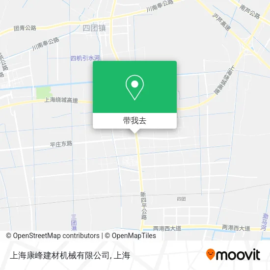 上海康峰建材机械有限公司地图