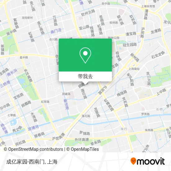 成亿家园-西南门地图
